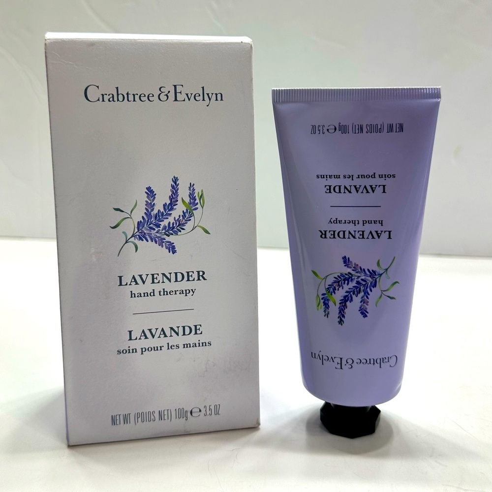 Crabtree & Evelyn Lavender Hand Therapy Intensive Conditioning Cream.  NIB.